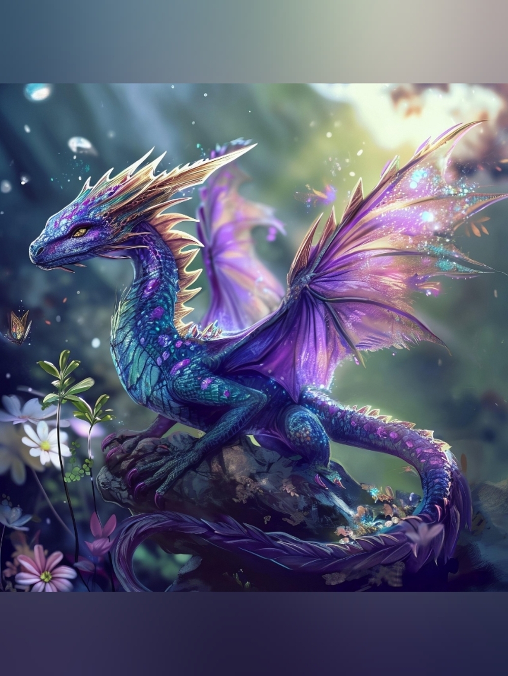Fantasy Dragon Custom Fridge Magnet Home Kitchen Decor